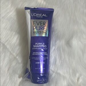 New L'Oreal Paris EverPure Purple Shampoo Conditioner Set